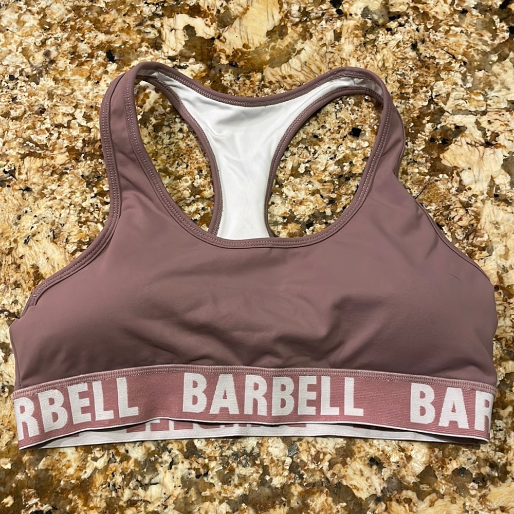 Barbell sports bra (never worn)